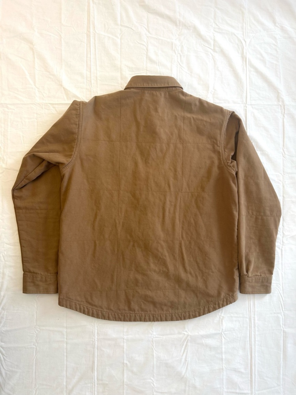 Pre-Owned Columbia Fleece-lined Canvas Shirt Jacket - Picture 5 of 12